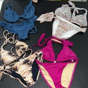 Victoria Secret / Roxy size Small bikini lot